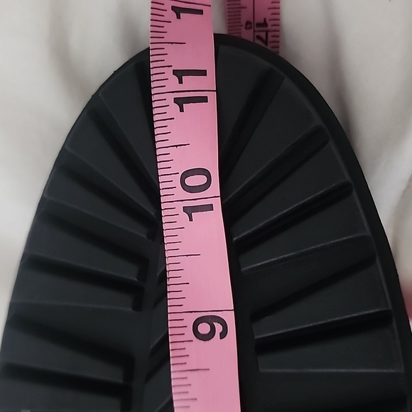 ASOS Black Platform Loafers Daisy Floral Appliqué Chunky Heel Slip-On Shoes - Picture 9 of 9